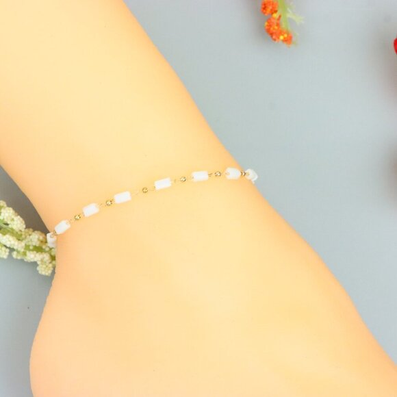 "Handmade Anklet – A Stylish Choice for Women, Thoughtful Gift Idea, EVCH1325 - Picture 2 of 15